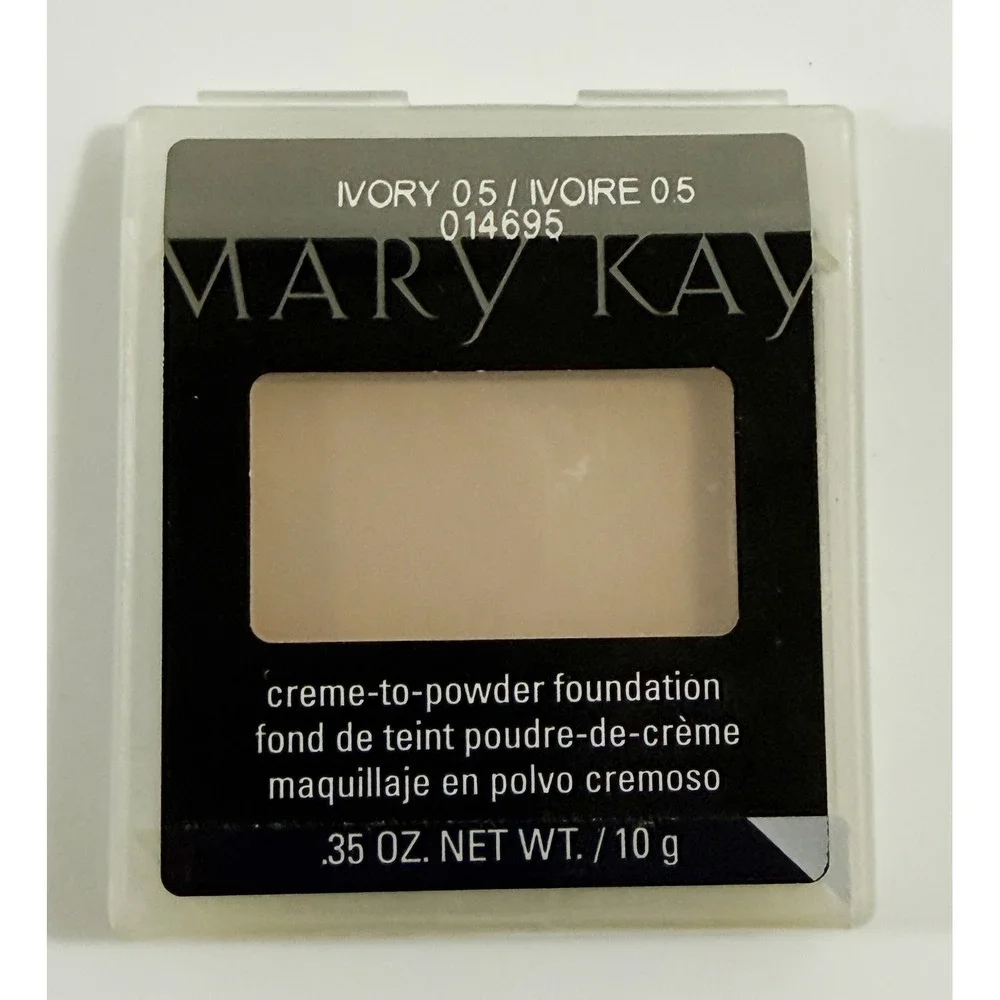 Mary Kay Creme-to-Powder Foundation Women .35 oz Ivory 0.5 Refill 014695